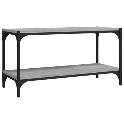 Tv-bänk grå sonoma 80x36x50 cm konstruerat trä