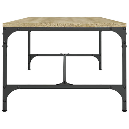 Soffbord sonoma-ek 100x50x35 cm konstruerat trä