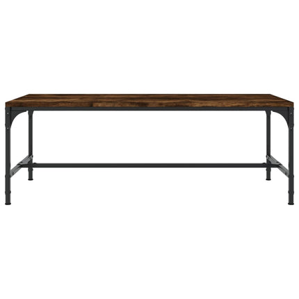 Soffbord rökfärgad ek 80x50x35 cm konstruerat trä