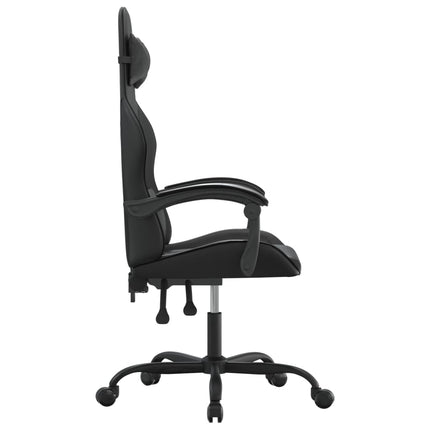 Gamingstol svart konstläder