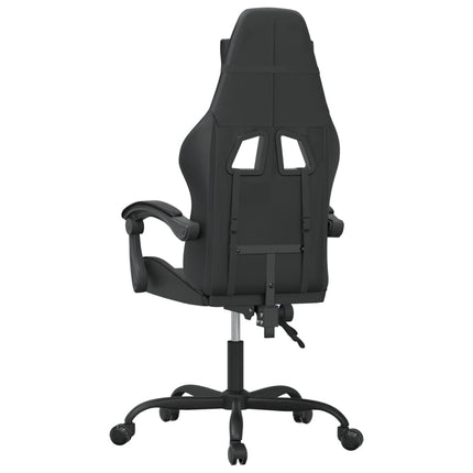 Gamingstol svart konstläder