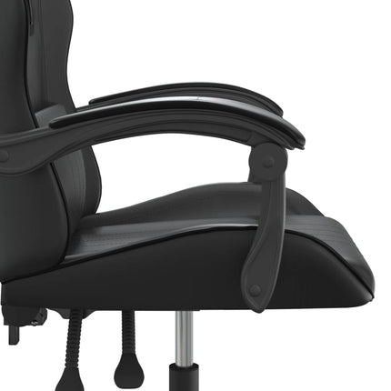 Gamingstol svart konstläder
