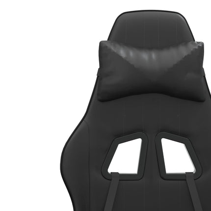 Gamingstol svart konstläder