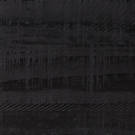Skänk svart 110x35x70 cm massiv furu