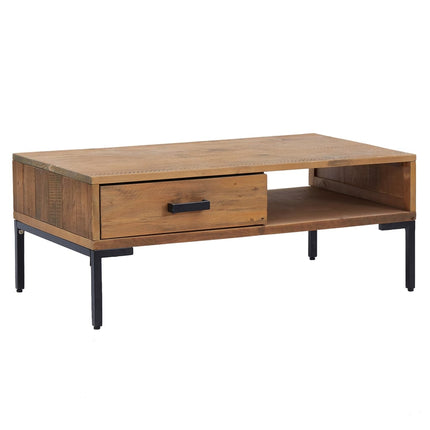 Soffbord 90x50x35 cm massiv furu