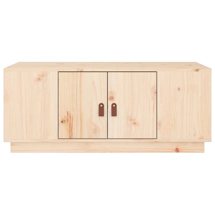 Soffbord 100x50x41 cm massivt furu
