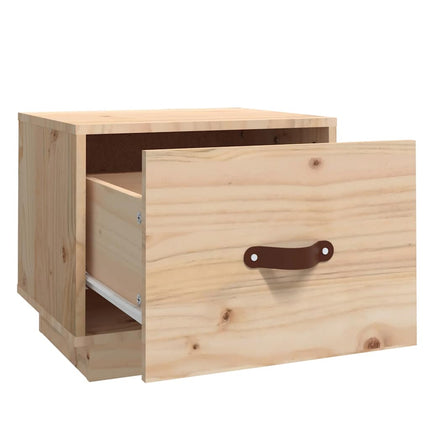Sängbord 40x34x35 cm massiv furu