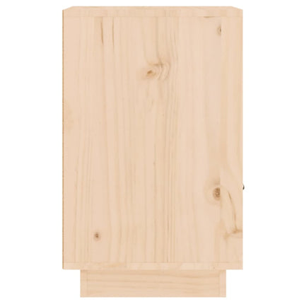 Sängbord 40x34x55 cm massiv furu