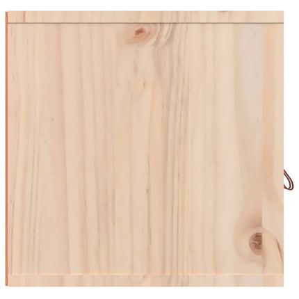 Väggskåp 2 st 80x30x30 cm massiv furu