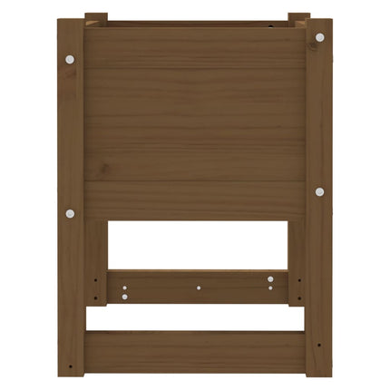 Skrivbord honungsbrun 40x40x52,5 cm massiv furu