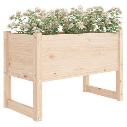 Odlingslåda 78x40x52 cm massiv furu