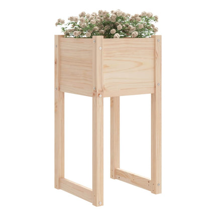 Odlingslåda 40x40x81 cm massiv furu