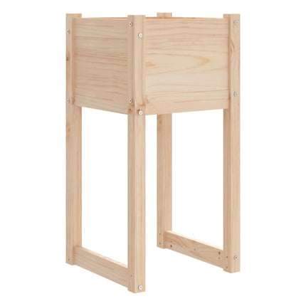 Odlingslådor 2 st 40x40x81 cm massiv furu
