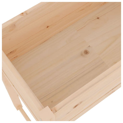 Odlingslåda 78x40x81 cm massiv furu