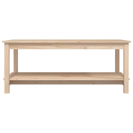 Soffbord 110x55x45 cm massiv furu