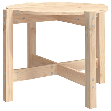 Soffbord Ø 62,5x45 cm massiv furu