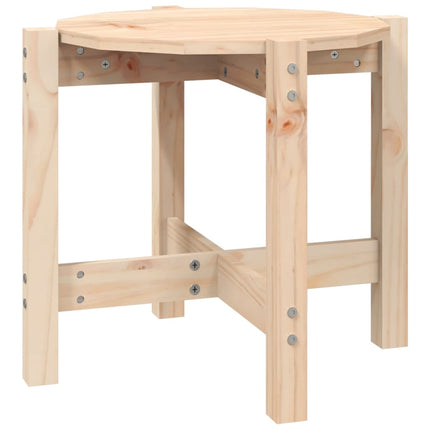 Soffbord Ø 52,5x45 cm massiv furu