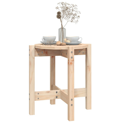 Soffbord Ø 42,5x45 cm massiv furu
