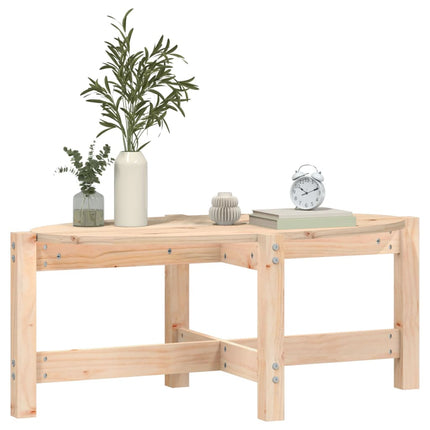Soffbord 87x48x35 cm massiv furu