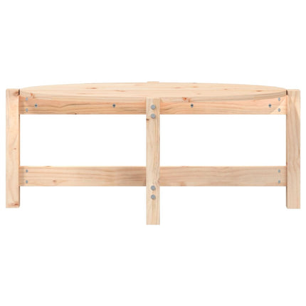 Soffbord 87x48x35 cm massiv furu