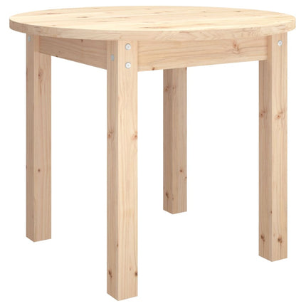 Soffbord Ø 55x45 cm massiv furu