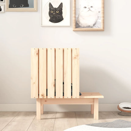 Kattkoja 60x36x60 cm massiv furu