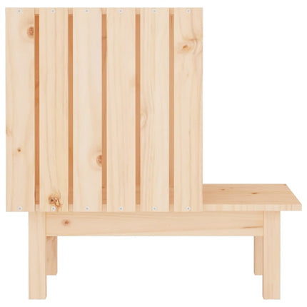 Kattkoja 60x36x60 cm massiv furu