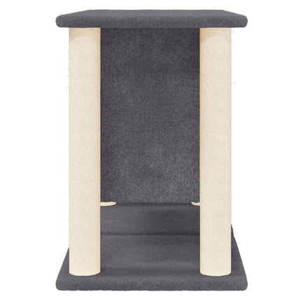 Klösträd med sisalpelare mörkgrå 50 cm