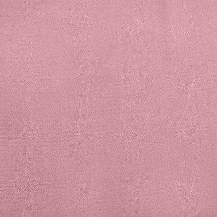 Hundbädd rosa 90x53x30 cm sammet