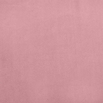 Hundbädd rosa 70x45x26,5 cm sammet