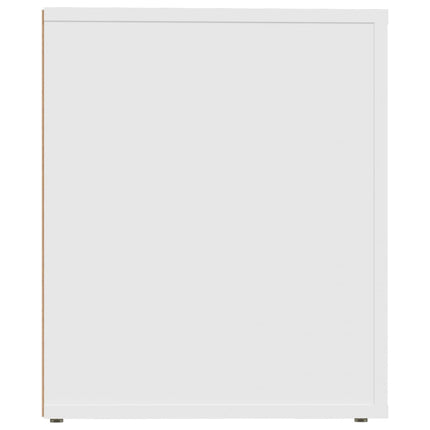 Sängbord 2 st vit 50x39x47 cm