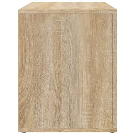 Sängbord sonoma-ek 60x36x45 cm konstruerat trä