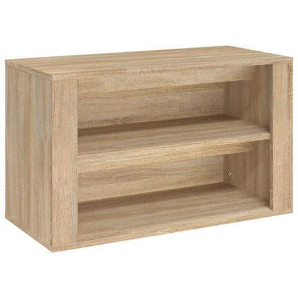 Skohylla sonoma-ek 75x35x45 cm konstruerat trä