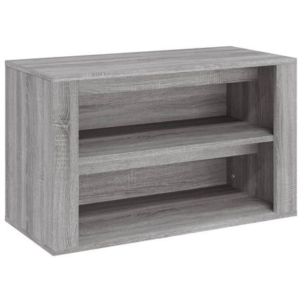 Skohylla Grå Sonoma 75x35x45 cm konstruerat trä