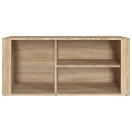 Skohylla sonoma-ek 100x35x45 cm konstruerat trä
