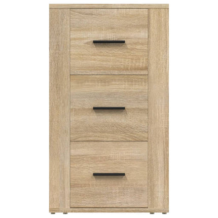 Skåp sonoma-ek 40x33x70 cm konstruerat trä