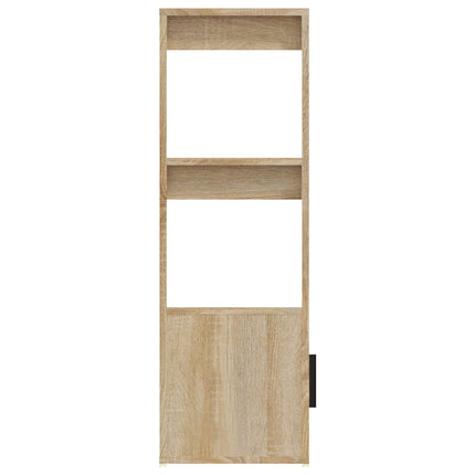 Skänk sonoma-ek 80x30x90 cm konstruerat trä