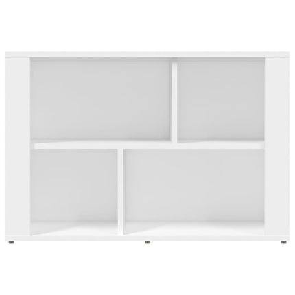 Skänk vit 80x30x54 cm konstruerat trä