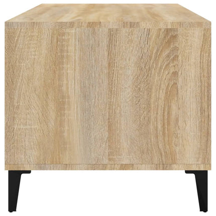 Soffbord sonoma-ek 90x49x45 cm konstruerat trä