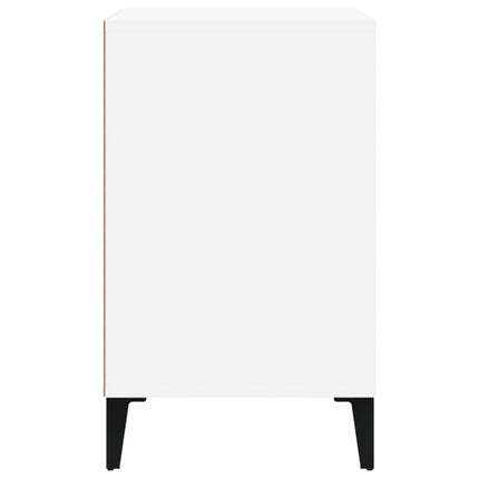 Skoskåp vit högglans 102x36x60 cm konstruerat trä