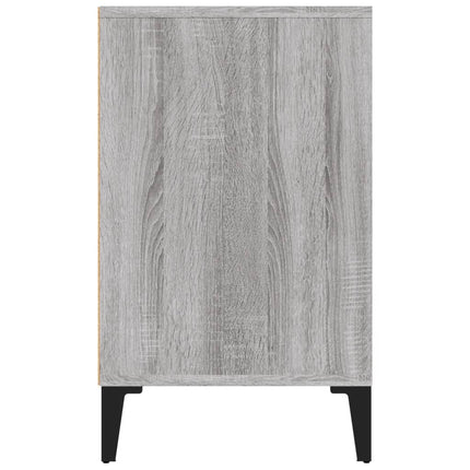 Skoskåp grå sonoma 102x36x60 cm konstruerat trä