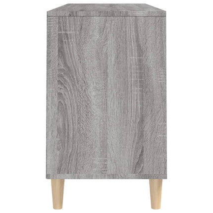 Skoskåp grå sonoma 102x36x60 cm konstruerat trä