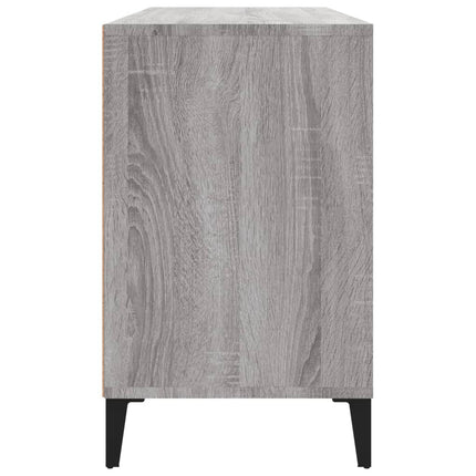 Skoskåp grå sonoma 102x36x60 cm konstruerat trä