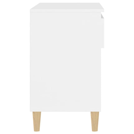 Skoskåp vit 70x36x60 cm konstruerat trä