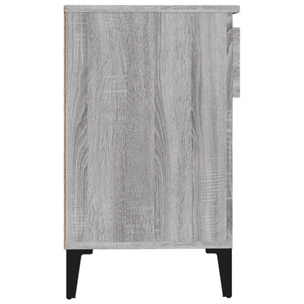 Skoskåp grå sonoma 102x36x60 cm konstruerat trä