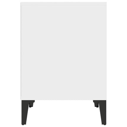 Sängbord vit 40x35x50 cm