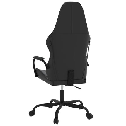 Gamingstol svart konstläder