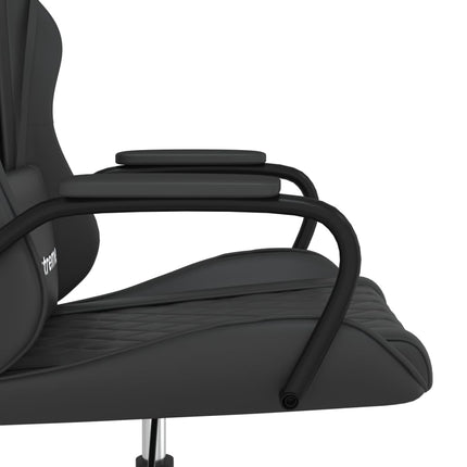Gamingstol svart konstläder