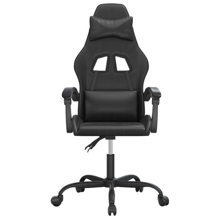 Gamingstol svart konstläder
