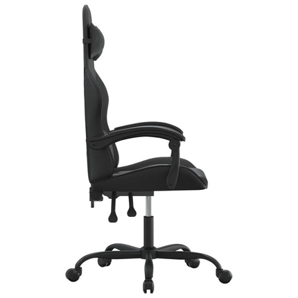 Gamingstol svart konstläder